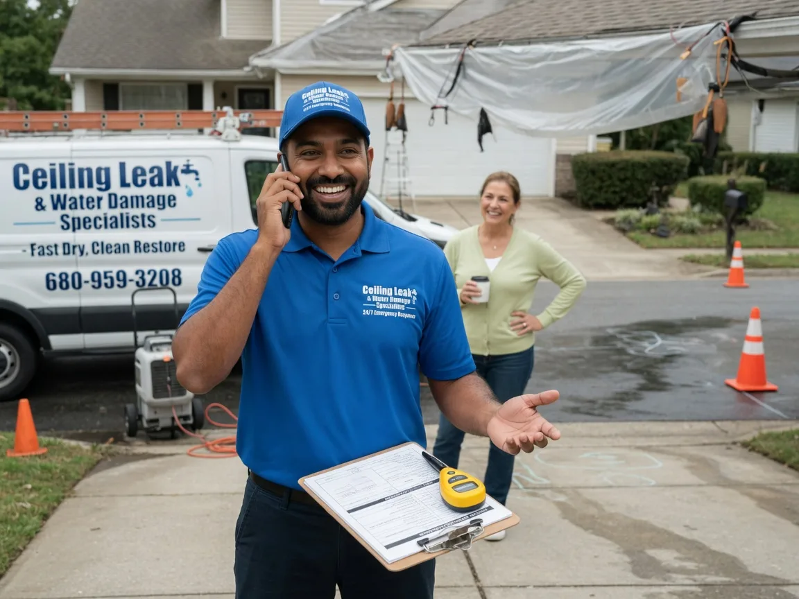 Ceiling Leak Cleanup Chloride, AZ FAQs